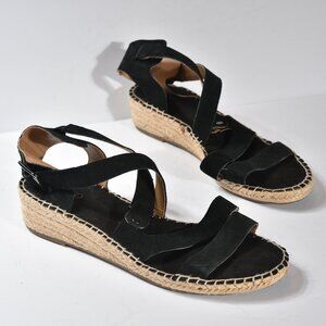 Franco Sarto Lenah Espadrille Wedge Sandal size 9.5